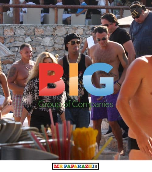 Ronaldinho and Dida in Montenegro