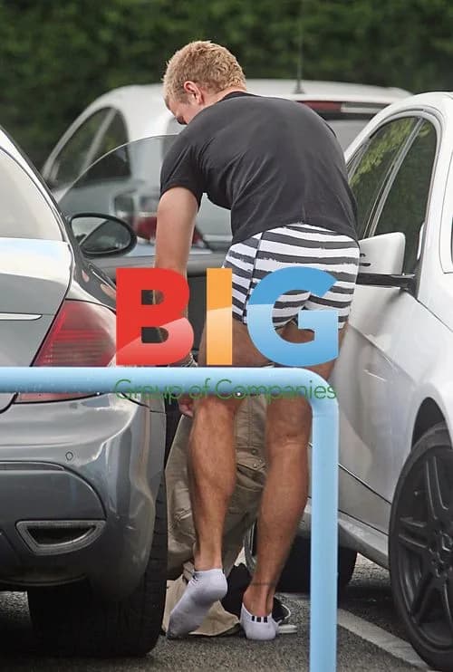 Joe Hart Strips at Manchester City Training