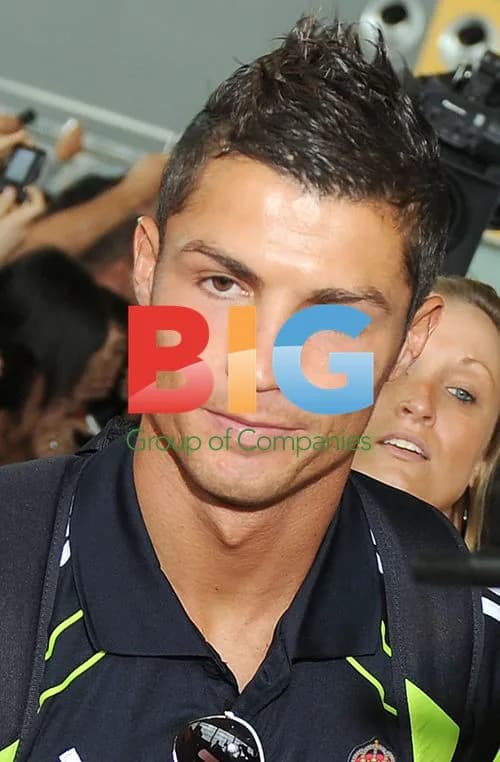 Cristiano Ronaldo Arrives at Airport for Match