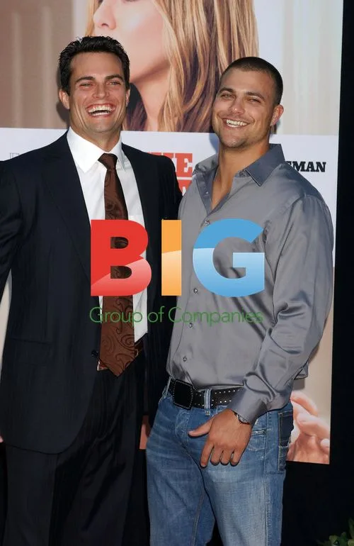 Scott Elrod & brother Jonathon at 'The Switch' premiere