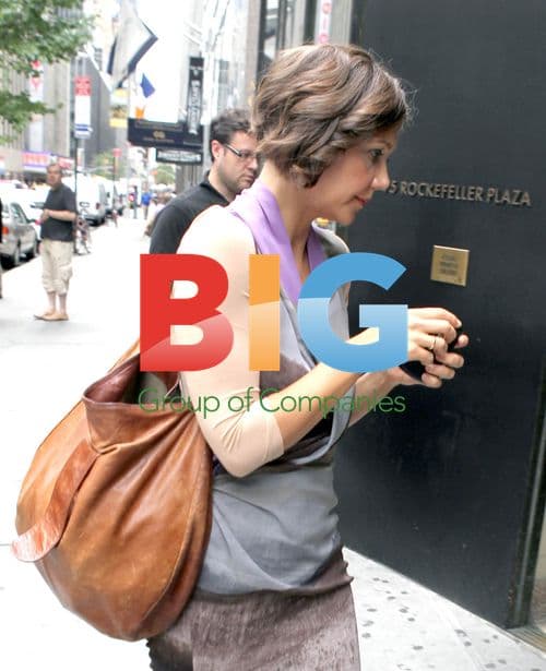 Maggie Gyllenhaal Arriving at Hotel in NYC