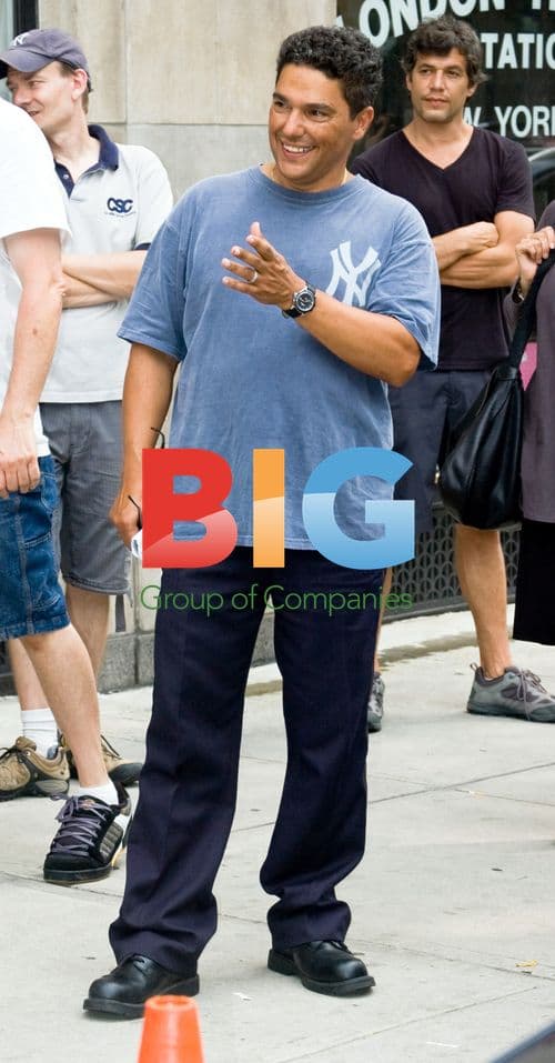 Actor Nicholas Turturro films 'Blue Bloods'