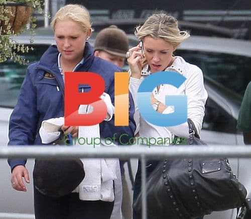 Abigail Clancy Leaving Riding School