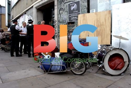 Police and bailiffs move in on the Foundry