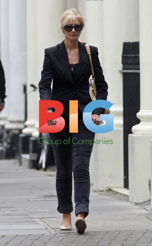 Joely Richardson in West London