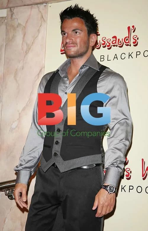 Peter Andre's Waxwork Unveiling