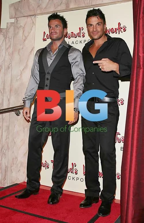 Peter Andre Unveils Waxwork