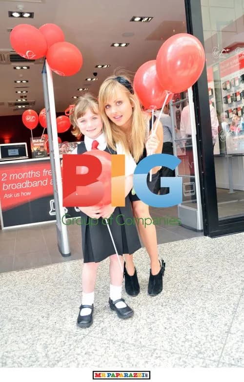 Tina O'Brien at Virgin Media Store Opening