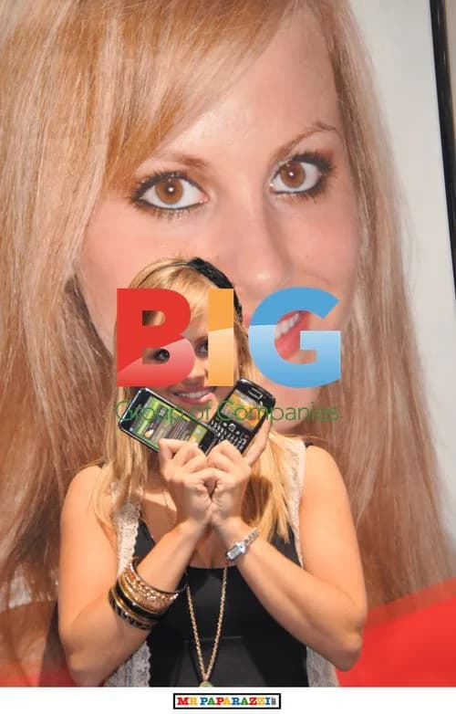 Tina O'Brien at Virgin Media Store Opening