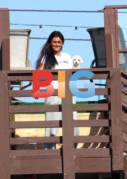 JWOWW on Jersey Shore Set