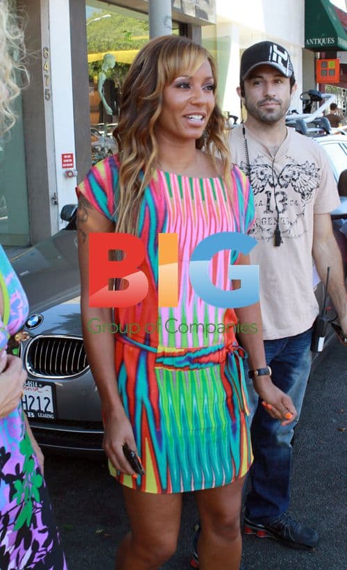 Mel B. Shopping on Melrose