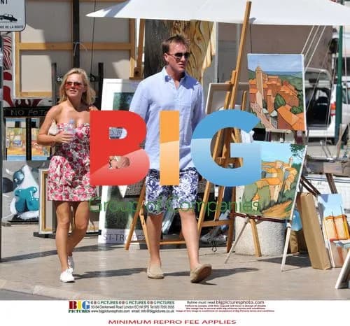 Geri Halliwell and Henry Beckwith