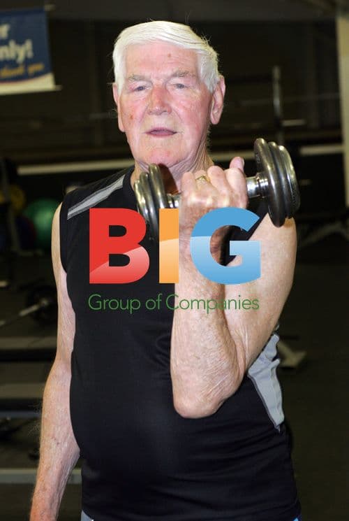 91-Year-Old Gym-Goer Harold Salmon