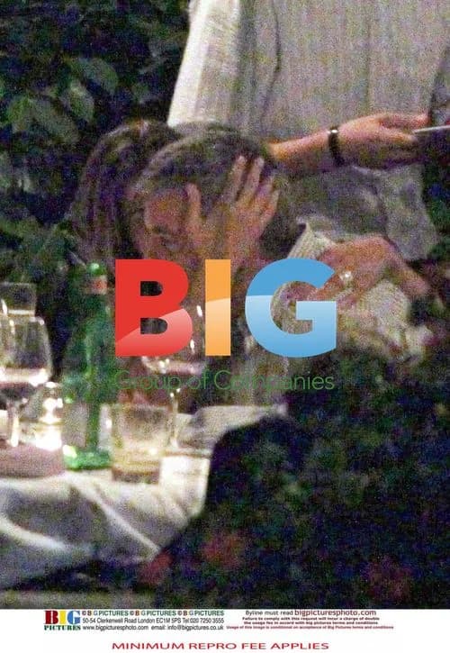 George Clooney and Elisabetta Canalis Dinner in Italy