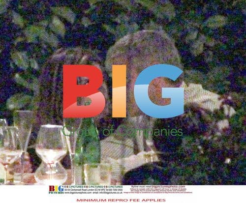 Clooney and Canalis Dinner Date