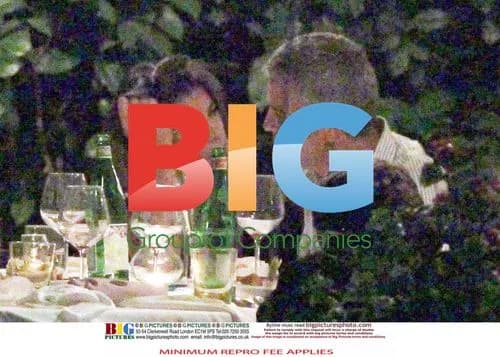 Clooney and Canalis Dine at Villa Oleandra