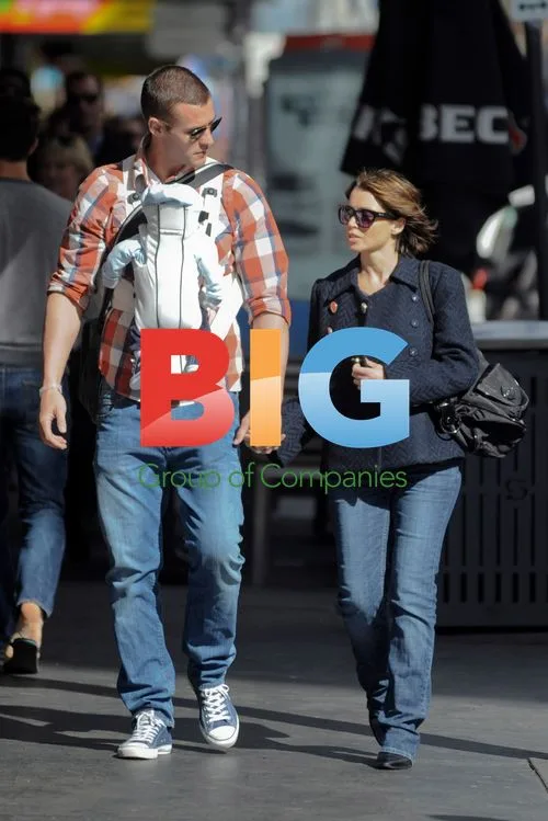 Dannii Minogue and Son Ethan Shopping