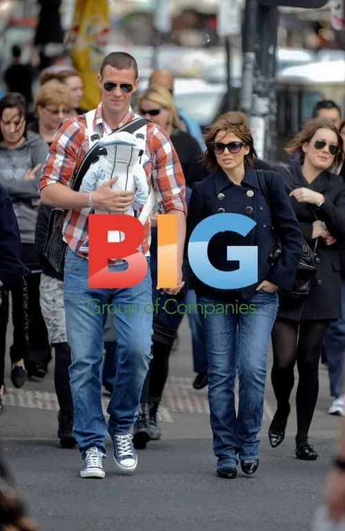 Dannii Minogue and family out shopping