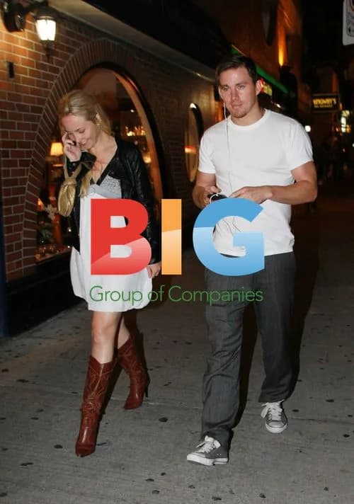 Channing Tatum Dining in Toronto