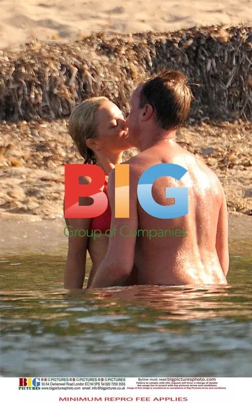 Geri Halliwell and Henry Beckwith in Saint Tropez