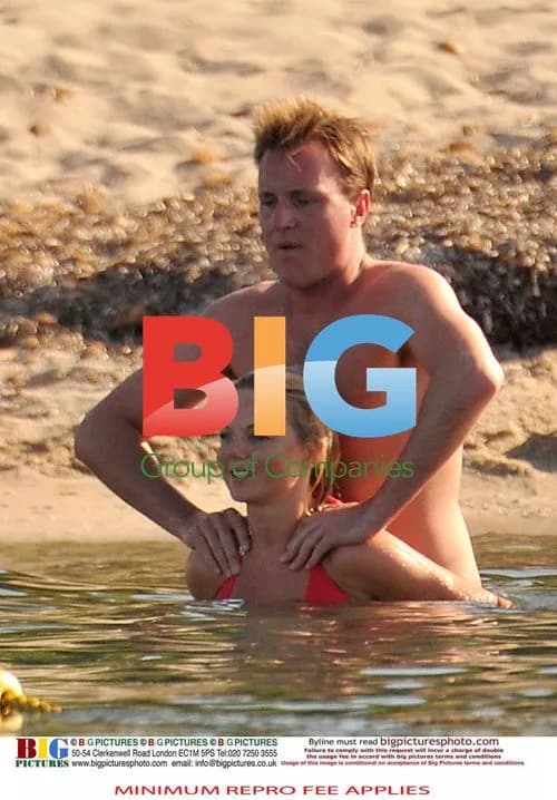 Geri Halliwell and Henry Beckwith in Saint Tropez