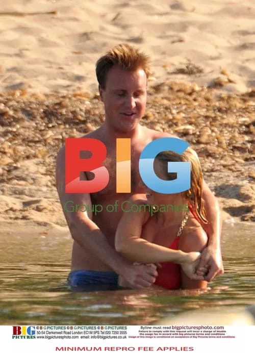 Geri Halliwell and boyfriend Henry Beckwith in St Tropez
