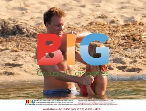 Geri Halliwell and Henry Beckwith in Saint Tropez