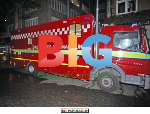 Firefighters at Defra Headquarters Fire