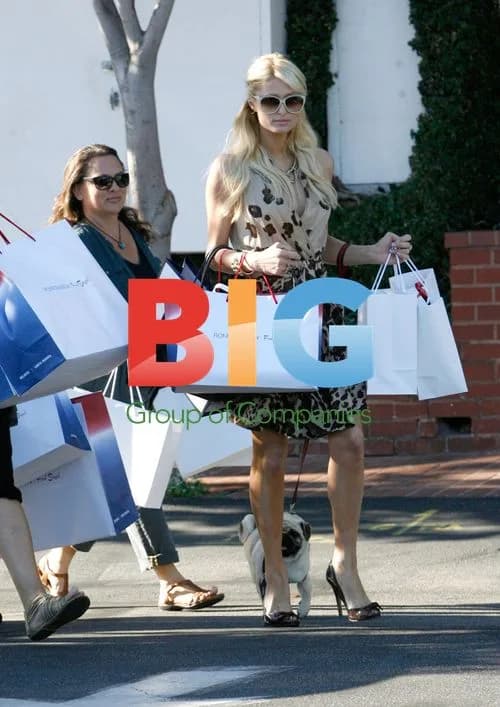 Paris Hilton Shops in West Hollywood