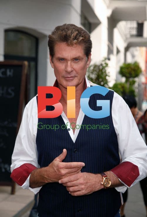 David Hasselhoff at Autobiography Photocall