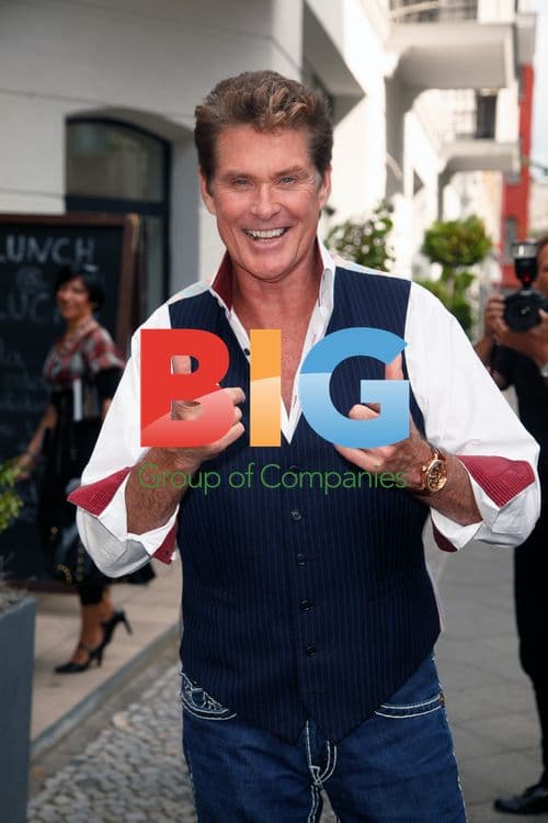 David Hasselhoff Autobiography Photocall in Berlin