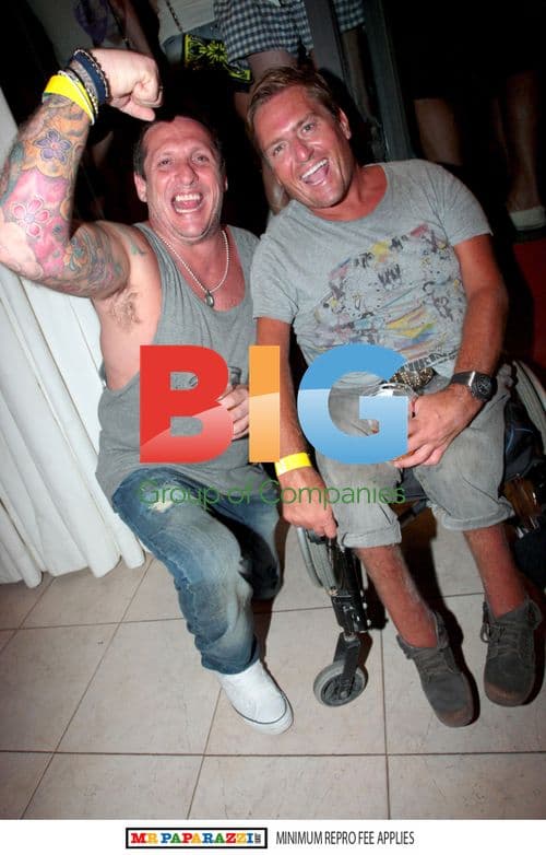 Celebs party at Ibiza Rocks, Spain