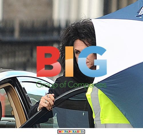 Sean Penn on set of 'This Must Be The Place'