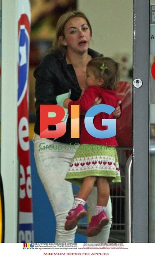 Charlotte Church and Daughter at Toy Shop