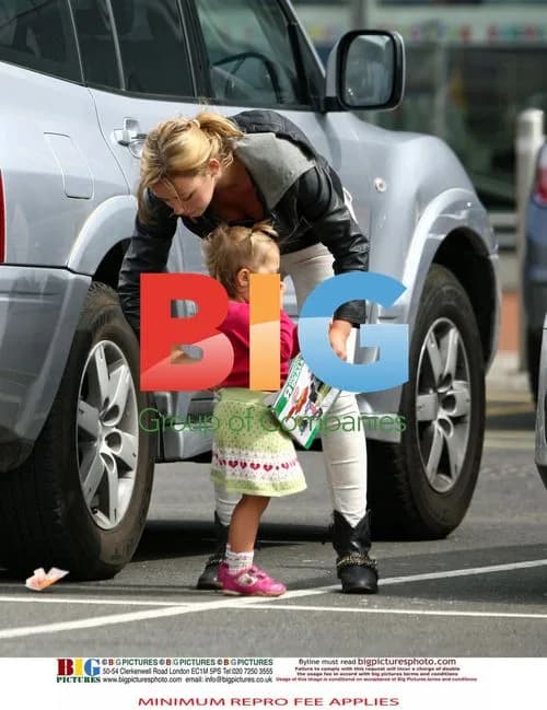 Charlotte Church and Daughter at Toy Shop