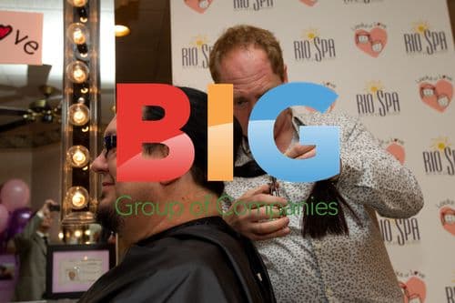 Penn Jillette and Teller at Locks of Love event