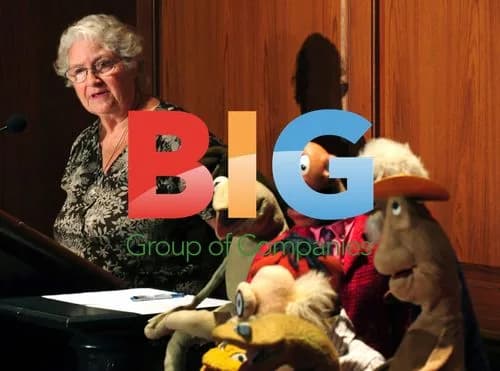 Jane Henson and Muppet Characters at Smithsonian Donation