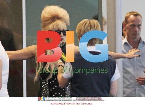 Lady GaGa Arrives at YVR Airport