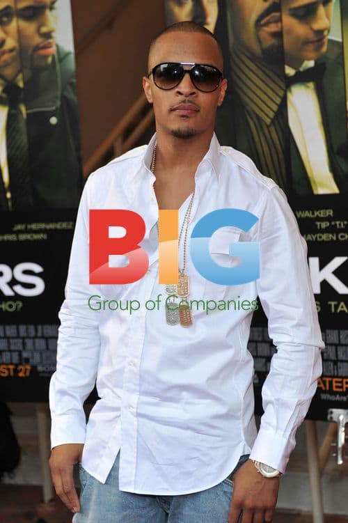 T.I. at 'Takers' Premiere