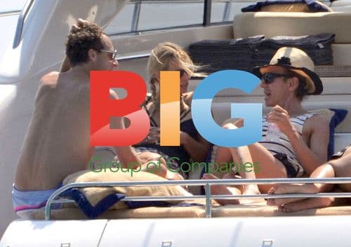 DJ Jeremy Healy on yacht in St Tropez