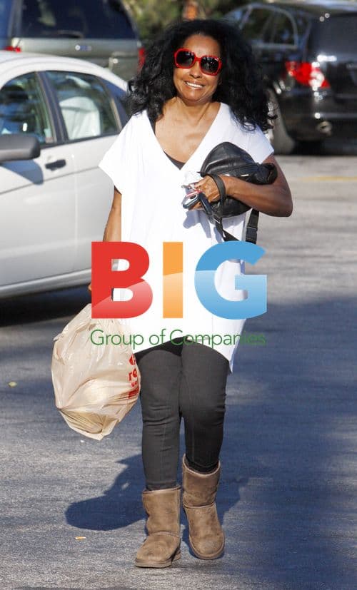 Diana Ross Spotted Grocery Shopping