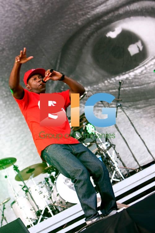 Dizzee Rascal at Leeds Festival 2010