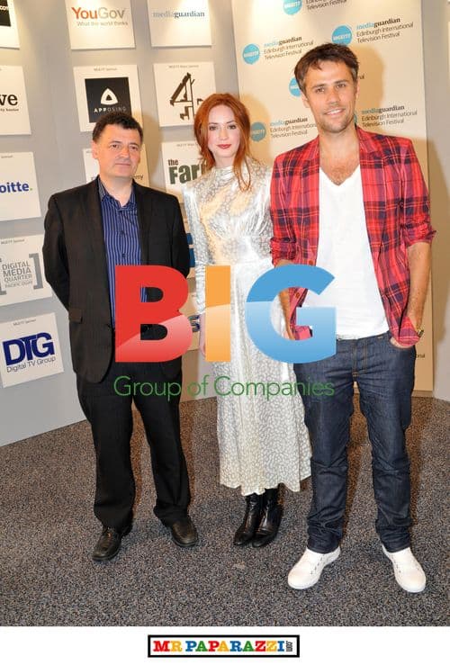 Celebrities at Edinburgh TV Festival