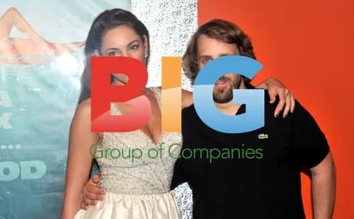 Kelly Brook and Alexandre Aja at "Piranha 3D" premiere