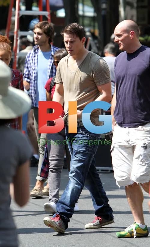 Channing Tatum films 'The Vow' in Toronto