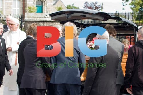 Bob Geldof Snr Funeral in Dublin