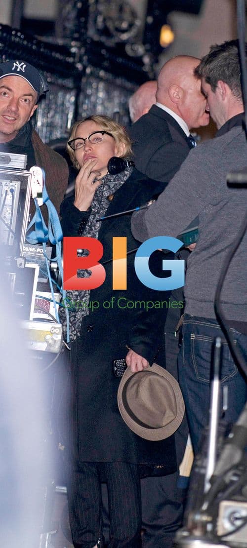 Madonna directing on "W.E." film set