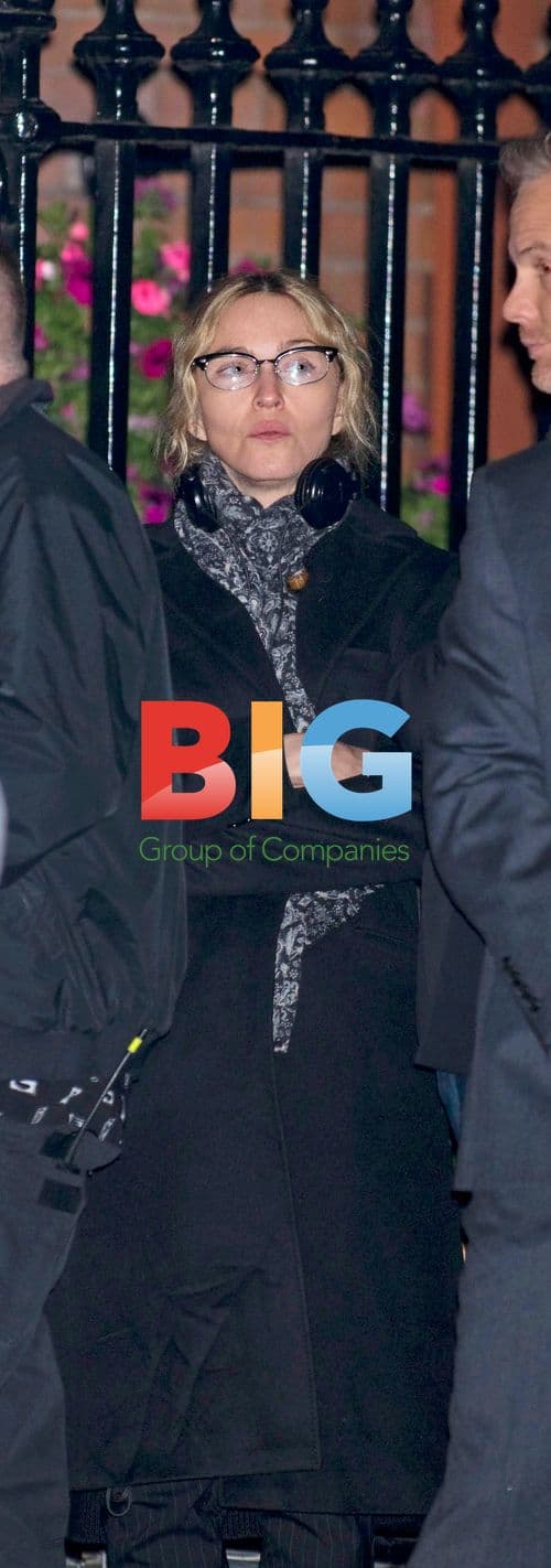 Madonna directing on "W.E." film set