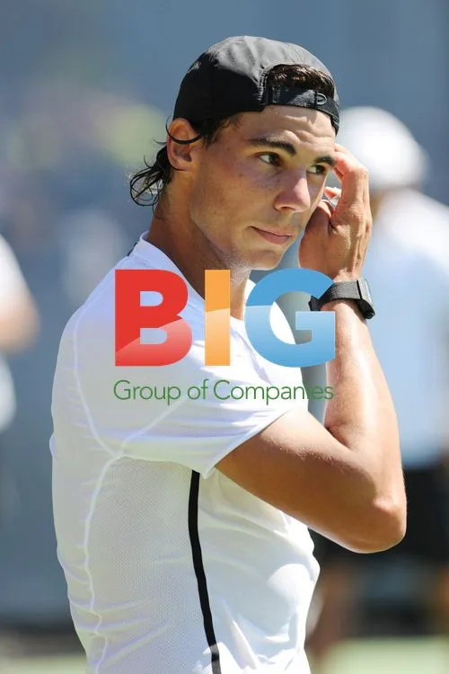 Rafael Nadal Practices at US Open