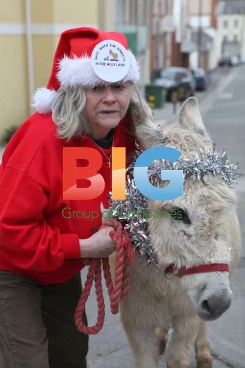 Anne Widdecombe Supports Donkey Charity